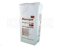 Podkłady gin.ABSORGYN 34x9cm folia jał.