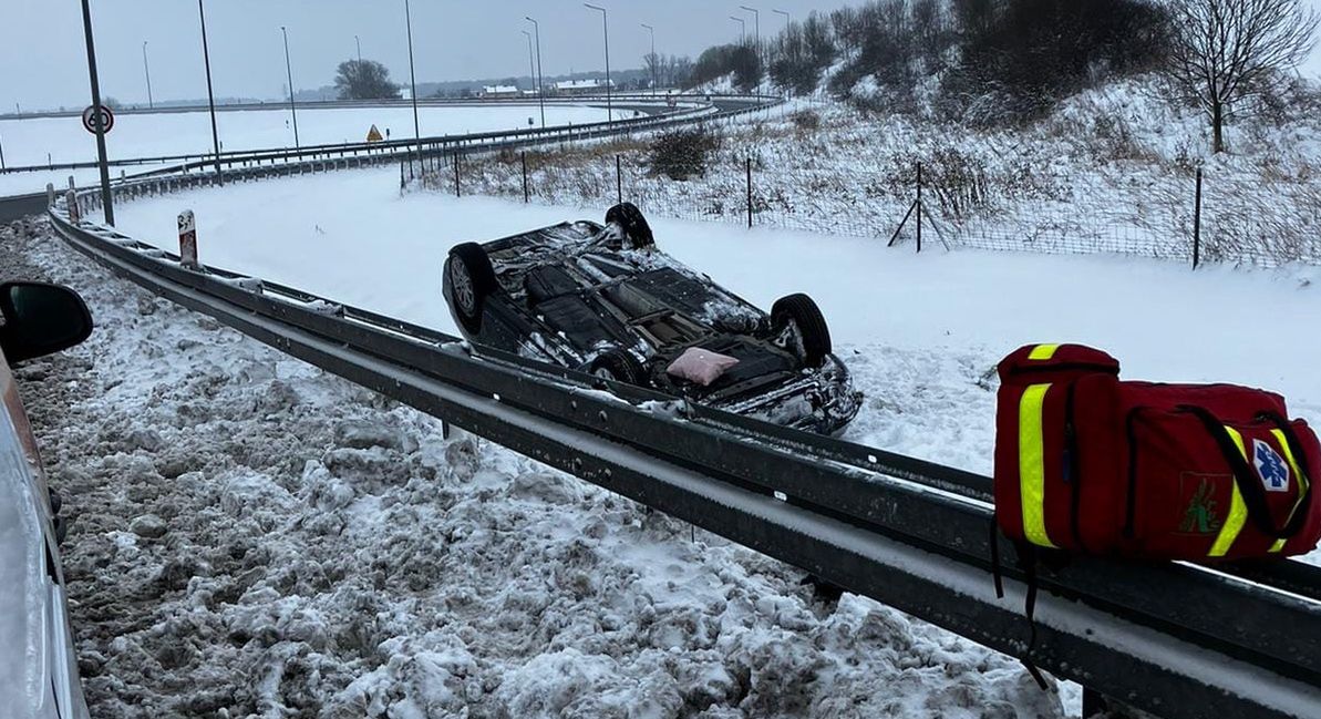 Tragiczny Wypadek Na A L Dowa Helikopter Jedna Osoba Nie Yje