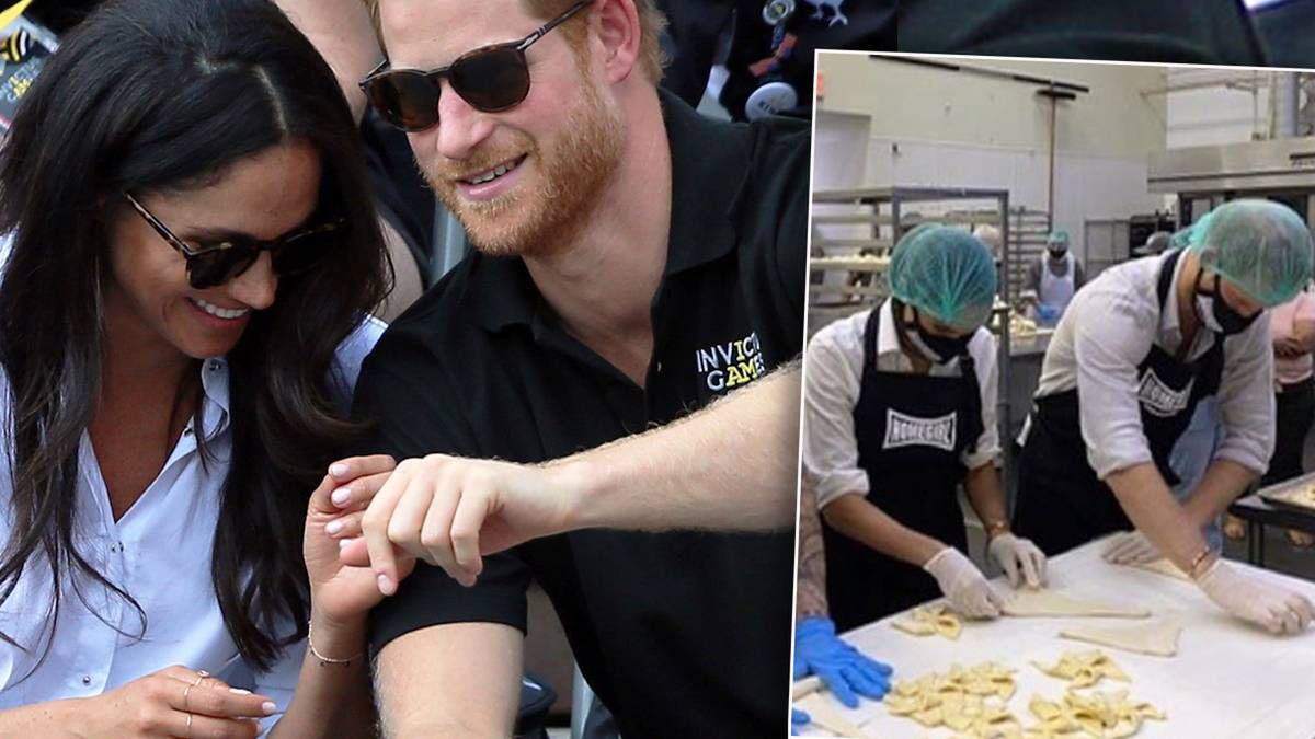 Meghan Markle i Harry w maskach szaleją w amerykańskiej piekarni