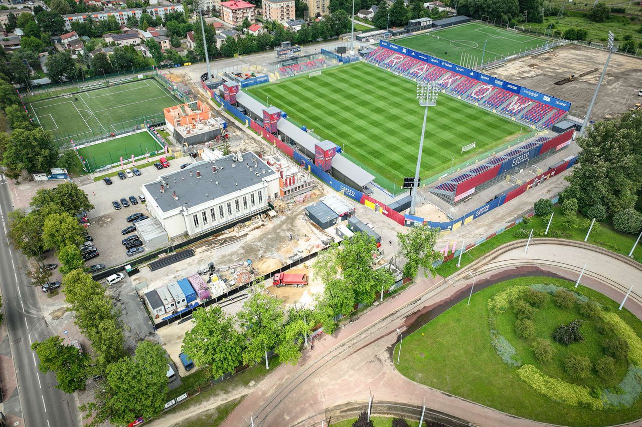 Kolejna inwestycja na stadionie Rakowa Koszt to ponad 18 mln zł