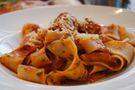 Pappardelle w sosie pomidorowym