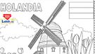 Kolorowanka Holandia