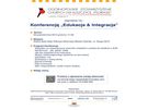 Konferencja Edukacja & Integracja