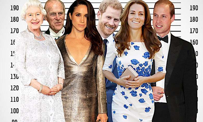 Kto jest najwyższy w rodzinie królewskiej Porównaliśmy wzrost Meghan i