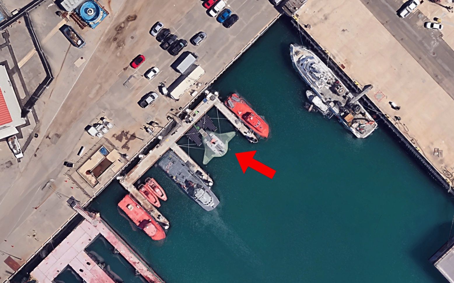 American Sea Drone Manta Ray Unveiled In Satellite Images