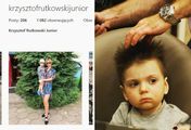 Syn Krzysztofa Rutkowskiego na Instagramie. Konto prowadzi jego matka