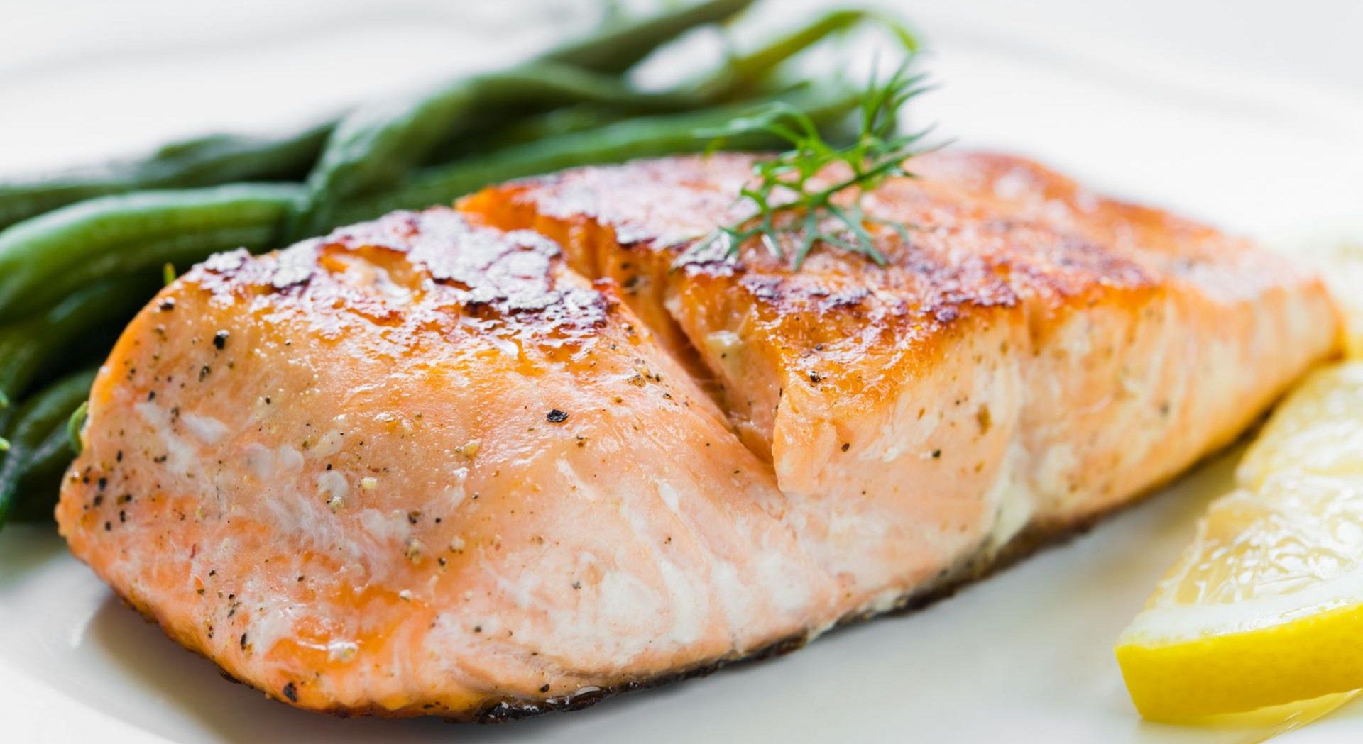 Salmon fillet with Green Beans