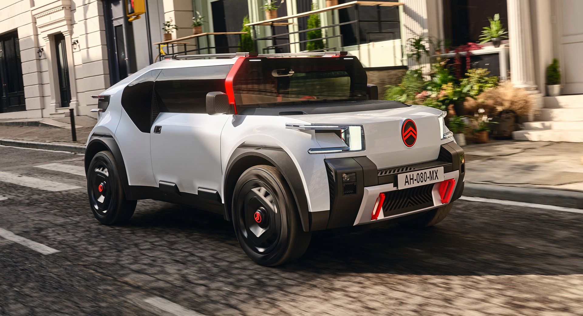 Citroën Oli Concept to odwrócony pickup z recyklingu Wygląda jak nic