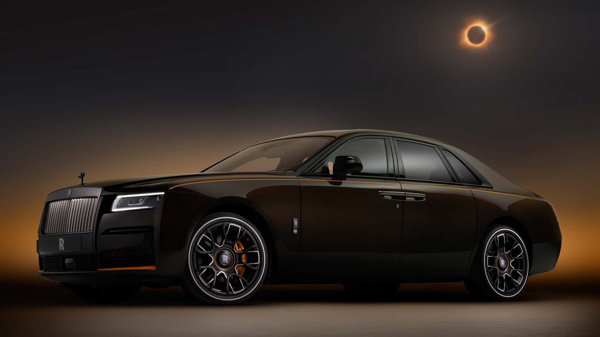 Rolls Royce Ghost Black Badge Ékleipsis to jeżdżące planetarium