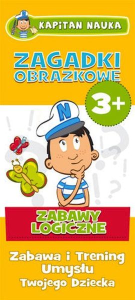 "Zagadki obrazkowe. Zabawy logiczne" od Wydawnictwa Edgard