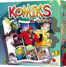 "Komiks: Gra towarzyska" Wydawnictwo Rebel