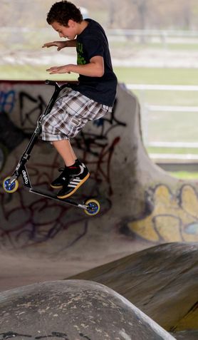 Ewolucje na skateparku - czy są bezpieczne?