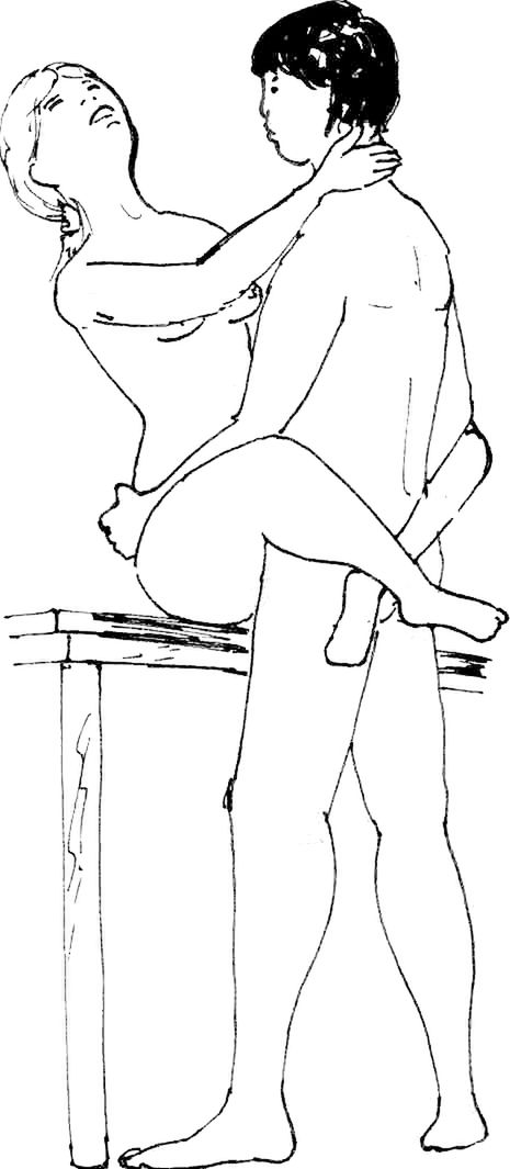 Pozycja stojąca - ilustracja