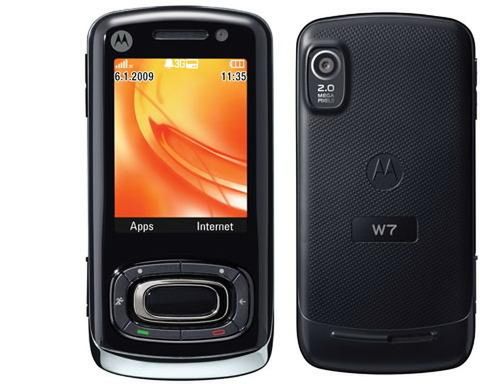 Motorola W7 Active Edition Oficjalnie