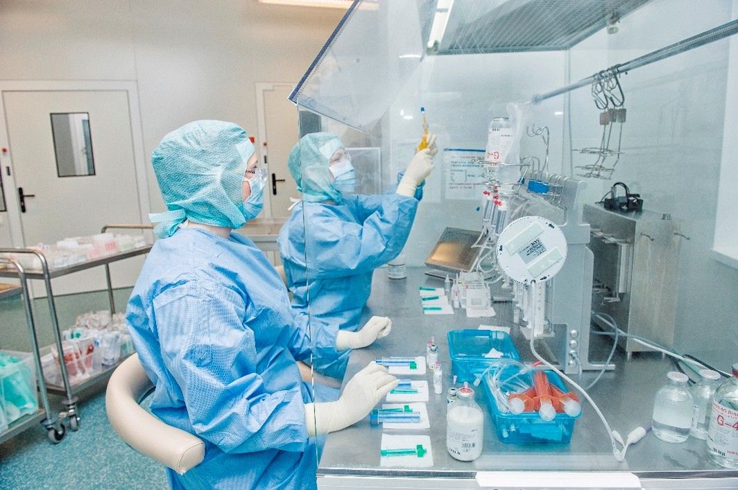 Apteka Nutrico - sporządzanie worków żywieniowych