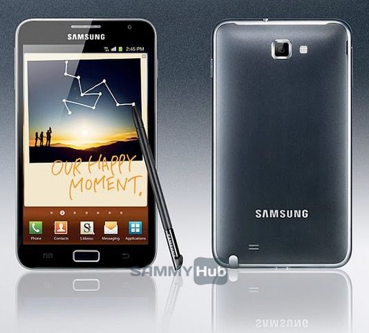 Samsung Galaxy Note Cala Z Rysikiem Wideo