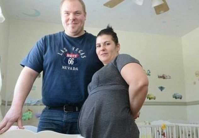 Paul i Barbara w pokoju dziecięcym/dailymail