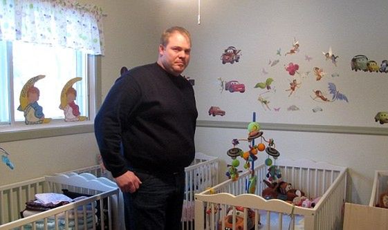 Paul w pokoju dziecięcym/ dailymail