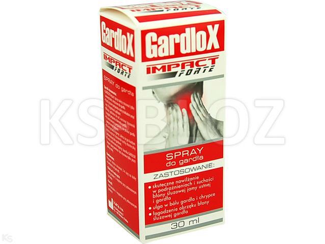 Gardlox Impact Forte Spray do gardła