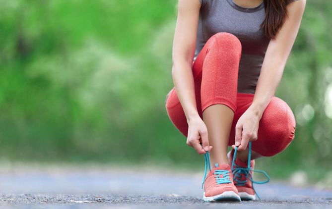 Jogging wymaga odpowiedniego obuwia