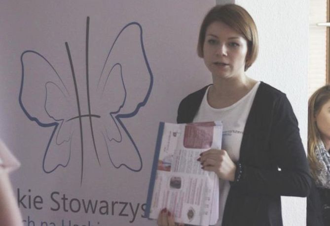 Katarzyna Kędzierska prowadzi takze warsztaty dla osób chorych na Hashimoto