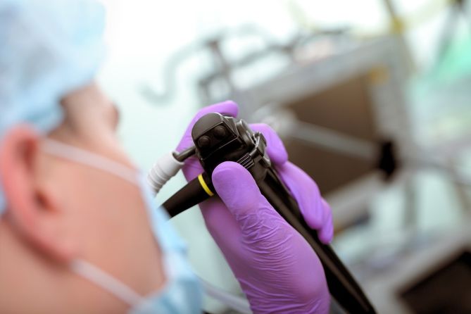 Kolonoskopia jest często wykorzystywana w diagnostyce raka jelita grubego