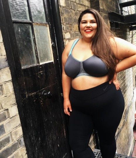Callie Thorpe jest modelką plus size i blogerką