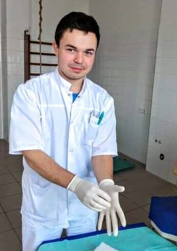 Mateusz Maga z Wojewódzkiego Szpitala Specjalistycznego w Rzeszowie/ Archiwum Prywatne