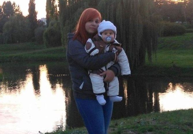 Sylwia urodziła Damianka gdy miała 16 lat./Archiwum własne