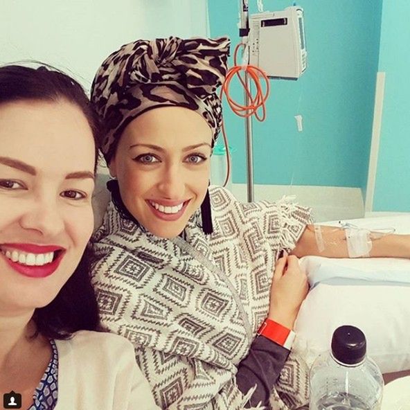 Kristin jest w trakcie leczenia raka piersi