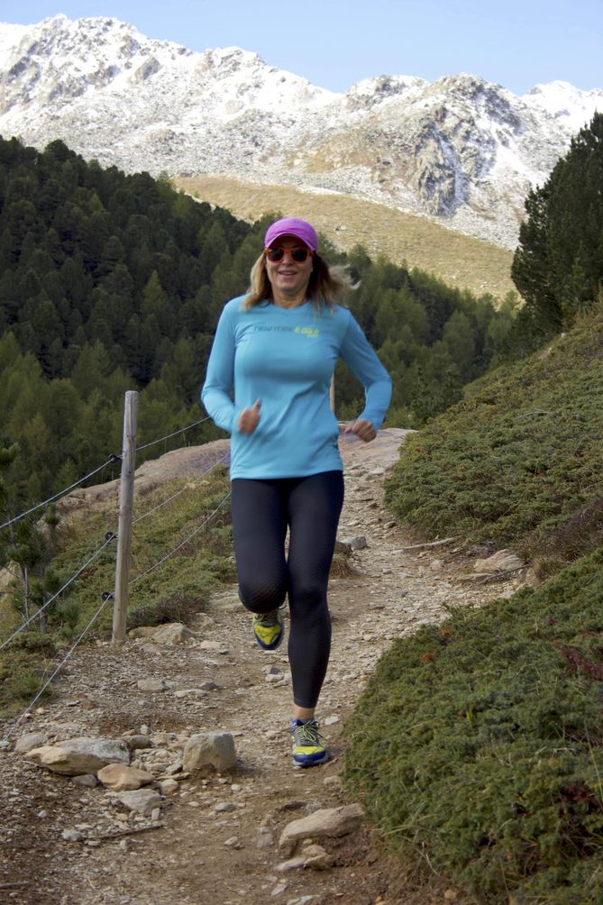 Beata Sadowska bierze udział w maratonach