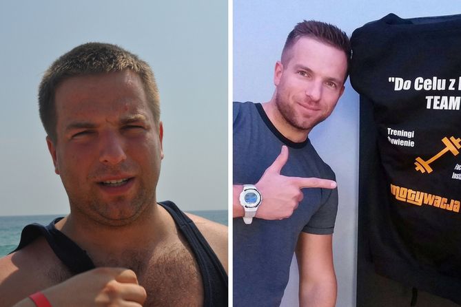 P. Wójcik schudł 20 kilogramów
