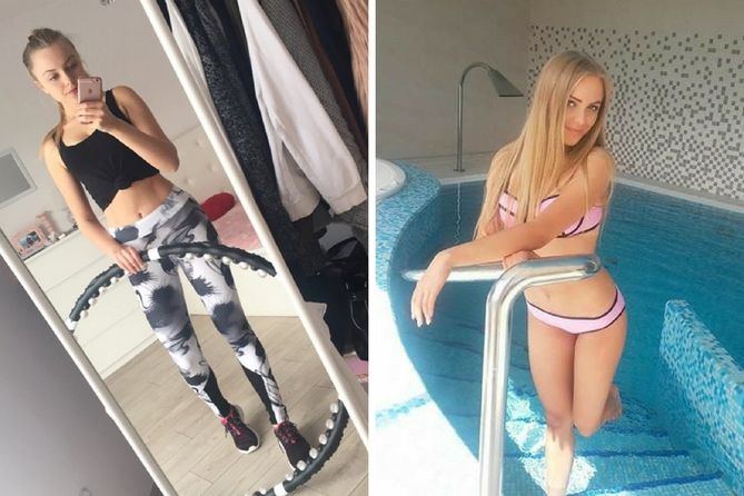 Patrycja Nowak lubi trenować hula hop z wypustkami