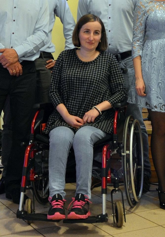 Agnieszka walczy o odzyskanie pełnej sprawności