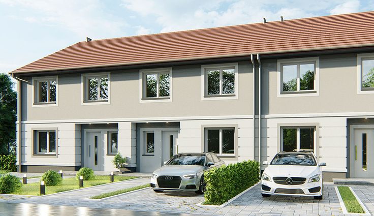 Projekt domu Norbert 5 segment lewy 120 80 m² EXTRADOM