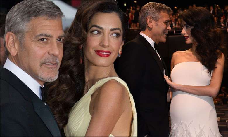 Amal Clooney Jest W Drugiej Ci Y George Clooney Zn W Zostanie Ojcem