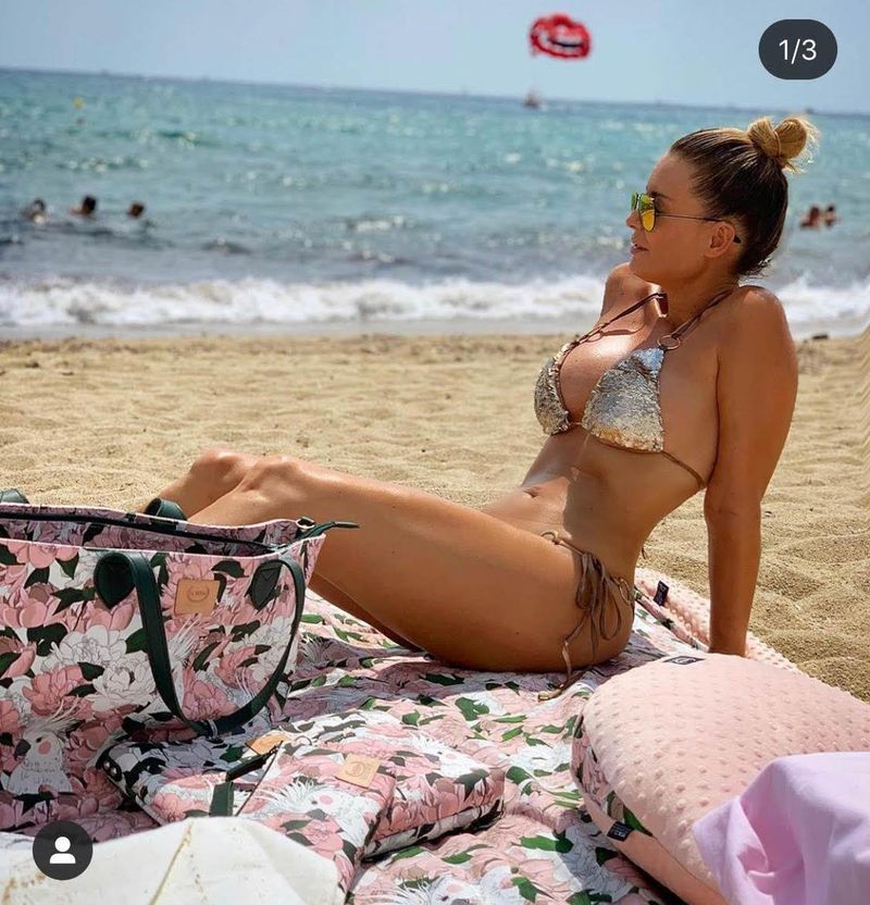 Weronika Rosati W Metalicznym Bikini Odwa Ne Zdj Cie Dla Fan W