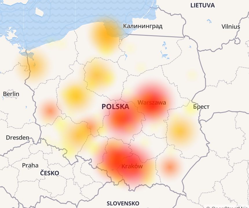 Powa Na Awaria Internetu W Polsce Klienci Z Du Ych Miast Maj Problem