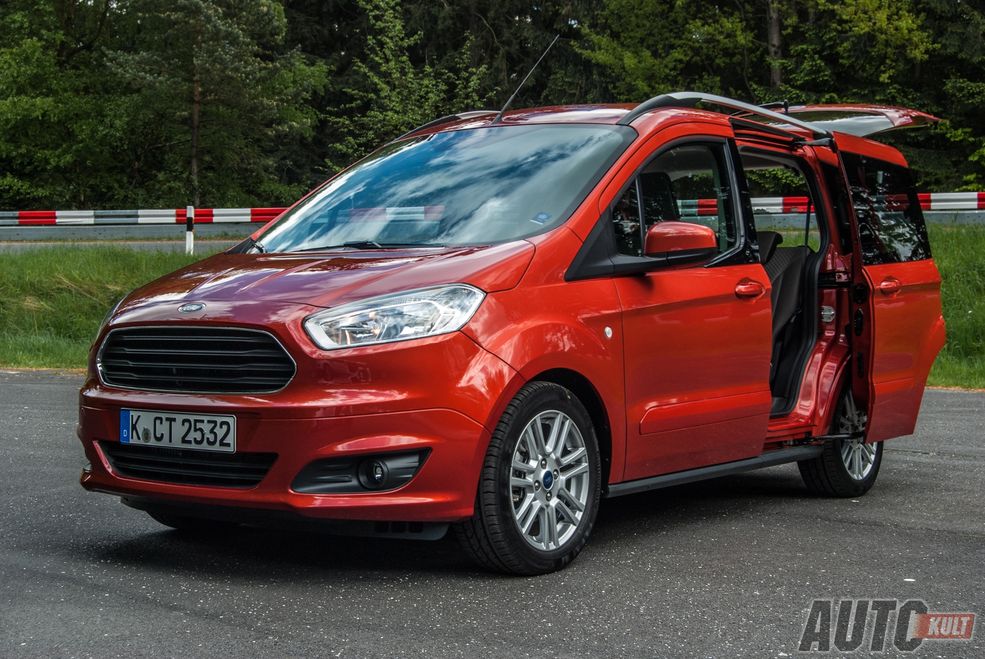 Ford Tourneo Courier 1 0 EcoBoost I 1 6 TDCi Pierwsza Jazda Galeria