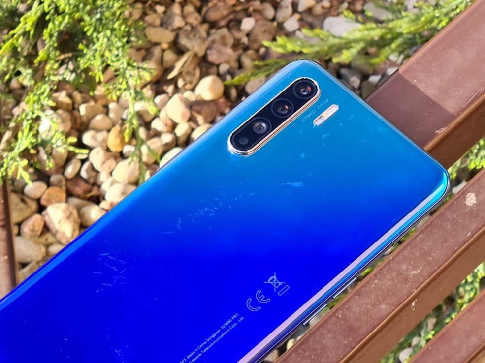 Así es como se veía el OPPO Reno 3 probado por mí después de varios días