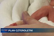 Poczwórne szczęście: Cztery dziewczynki naraz! (WIDEO)