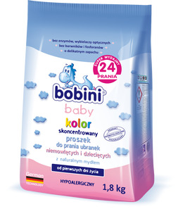 Co wyróżnia proszek KOLOR Bobini Baby?