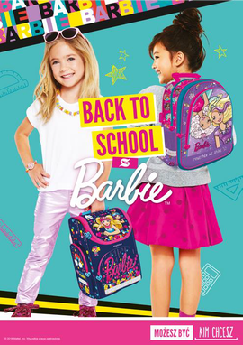 Kolekcja akcesoriów szkolnych Barbie