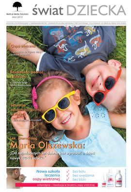 "Świat dziecka" - dodatek do Dziennika Metro z 8 maja 2015 roku