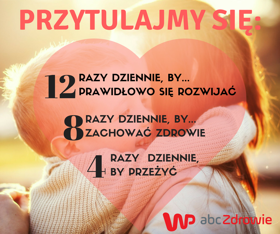 Wpływ przytulania na zdrowie