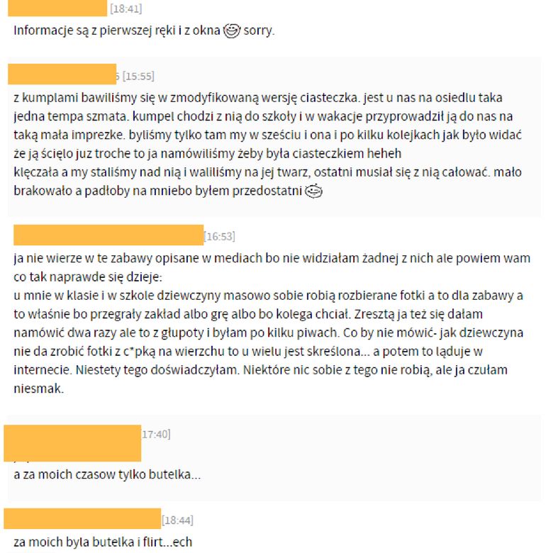 Screen z forum