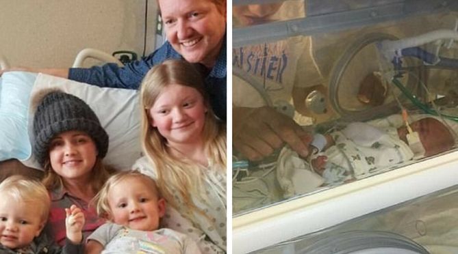 (Facebook/ Cure for Carrie) 2 tygodnie po diagnozie glejaka, Carrie dowiedziała się, że jest w ciąży. Postanowiła zrezygnować z chemioterapii