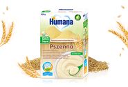 Humana 100% Organic Kaszka bezmleczna pszenna dla niemowląt po 6. miesiącu życia (200 g)
