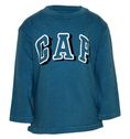Bluzeczka Original Blue Long Sleeve GAP
