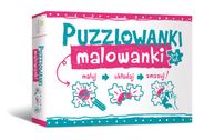 Puzzlowanki Malowanki. Maluj! Układaj! Zmazuj!